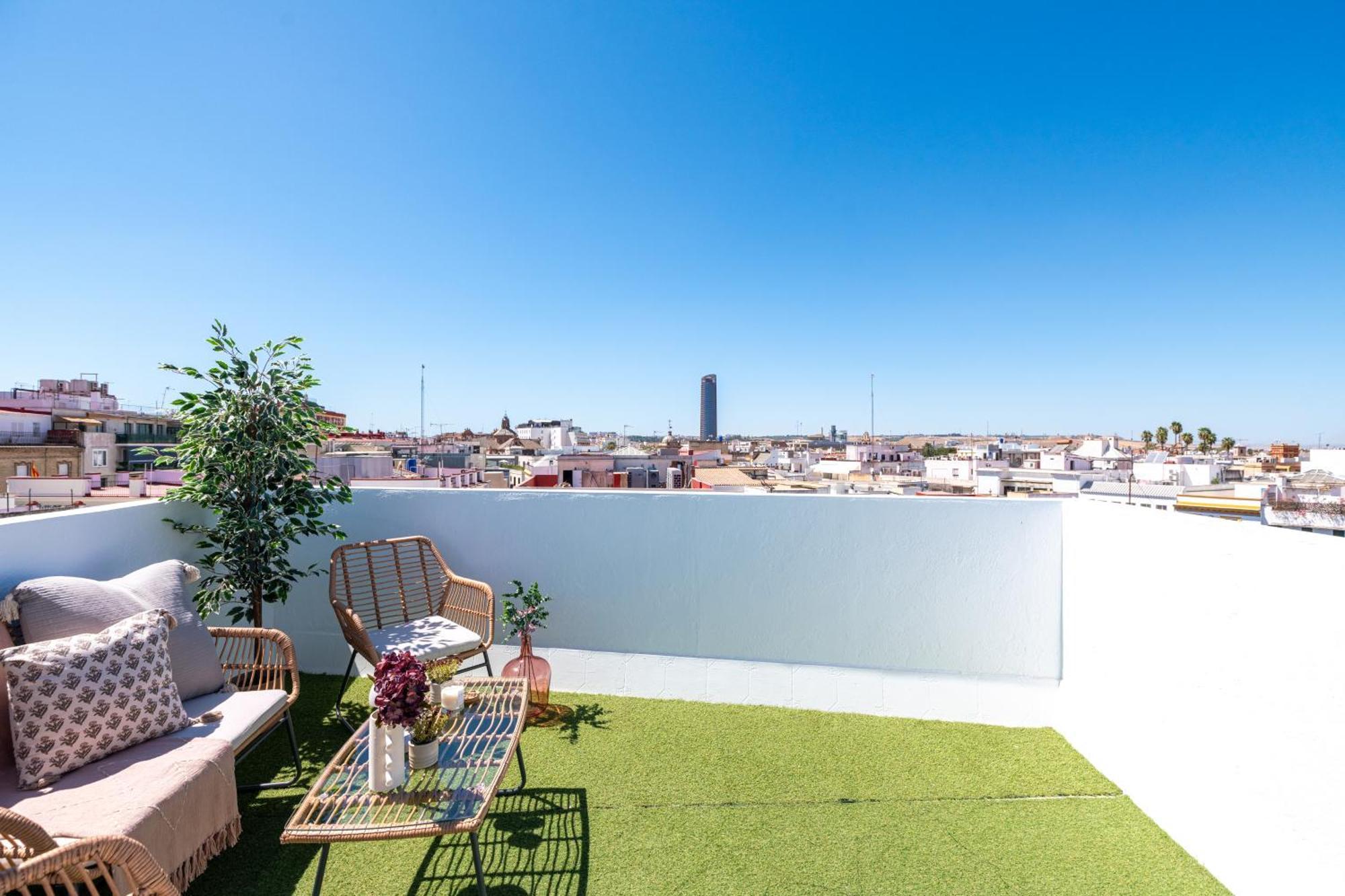 Apartamento En Calle Sierpes Seville Luaran gambar